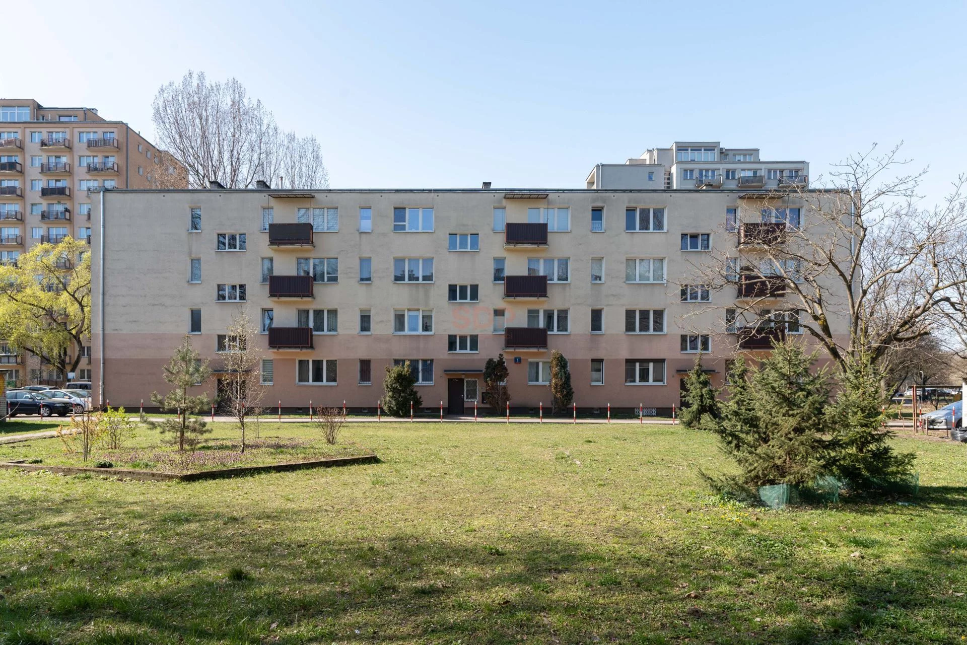 2 pokoje, mieszkanie 35,79 m², parter, oferta nr , 40606, Warszawa