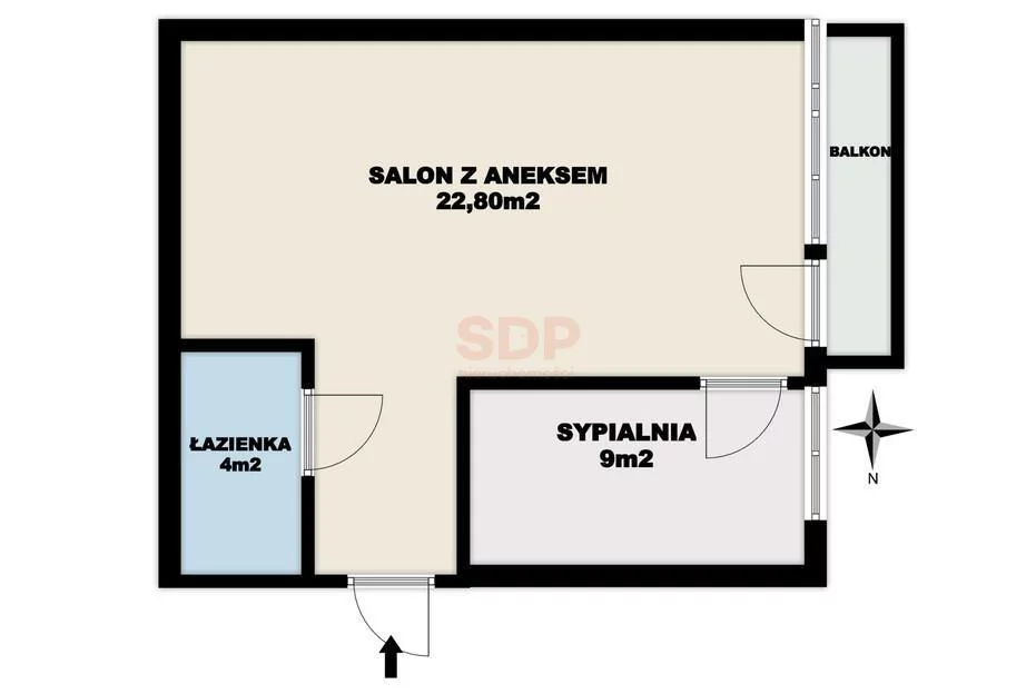 2 pokoje, mieszkanie 36,00 m², piętro 2, oferta nr , 41284, Warszawa, Śródmieście, Śródmieście