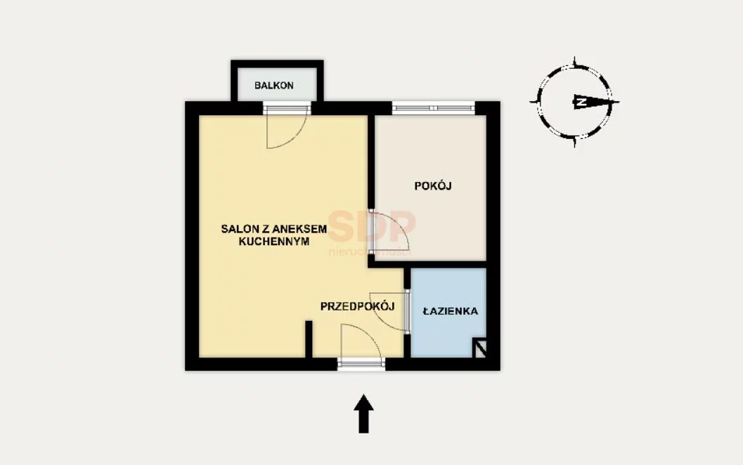2 pokoje, apartament 31,81 m², piętro 3, oferta nr , 42533, Warszawa, Włochy, Włochy, Wiktoryn
