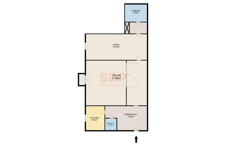 2 pokoje, apartament 59,90 m², piętro 2, oferta nr , 42650, Warszawa, Śródmieście, Śródmieście, Wilcza