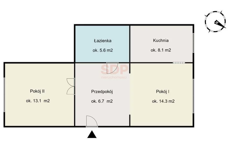 2 pokoje, apartament 48,89 m², piętro 1, oferta nr , 40055, Warszawa, Śródmieście, Śródmieście, Wspólna