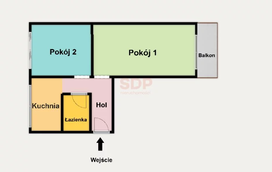 2 pokoje, mieszkanie 45,13 m², piętro 1, oferta nr , 42694, Łódź, Bałuty, Bałuty, Żubardzka