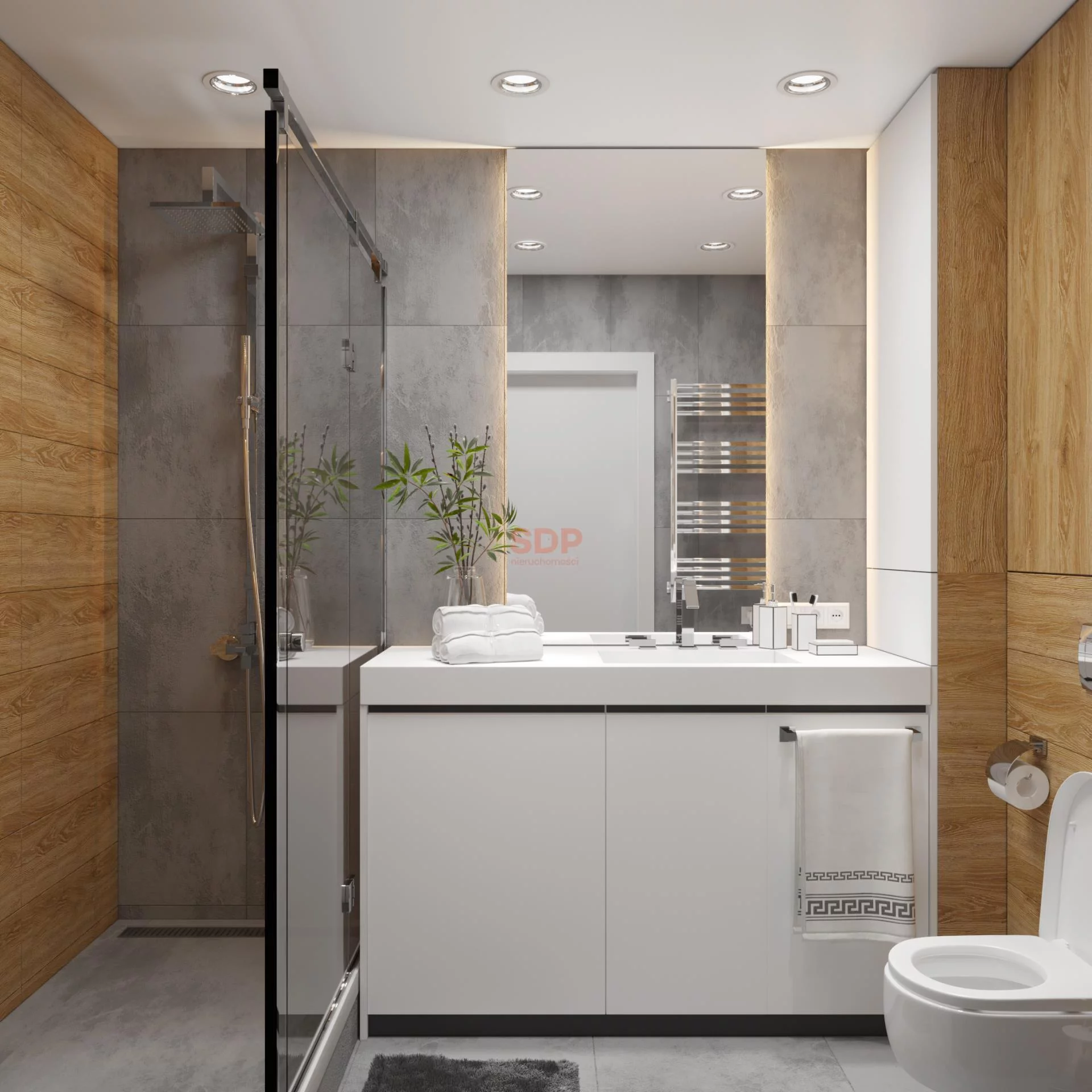3 pokoje, mieszkanie 61,43 m², parter, oferta nr , 42212, Iwiny, Akacjowa