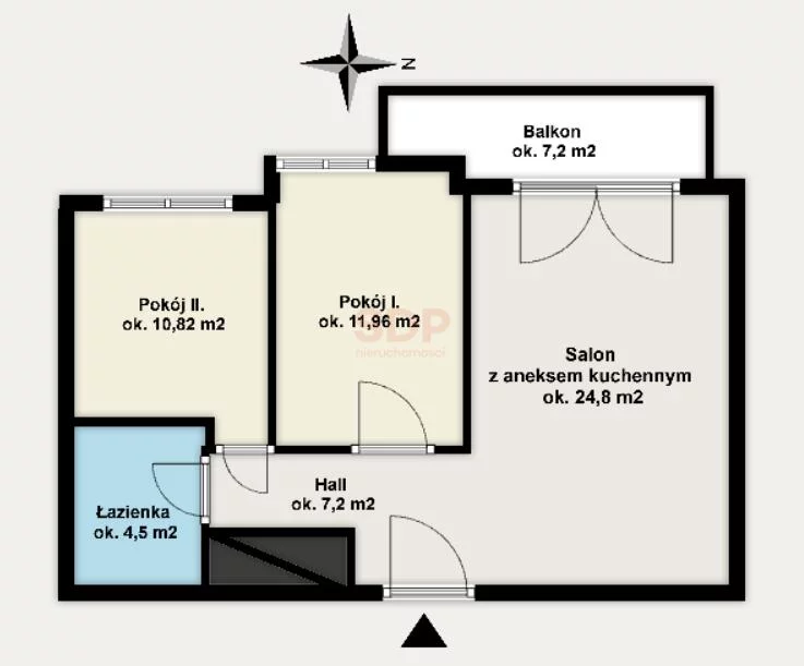 3 pokoje, mieszkanie 63,25 m², piętro 1, oferta nr , 42854, Warszawa, Bemowo, Bemowo, Batalionów Chłopskich