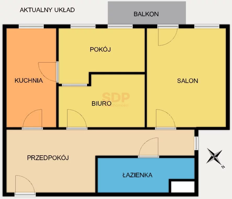 3 pokoje, mieszkanie 73,00 m², piętro 3, oferta nr , 38821, Wrocław, Biskupin-Sępolno-Dąbie-Bartoszowice, Śródmieście, Daszyńskiego