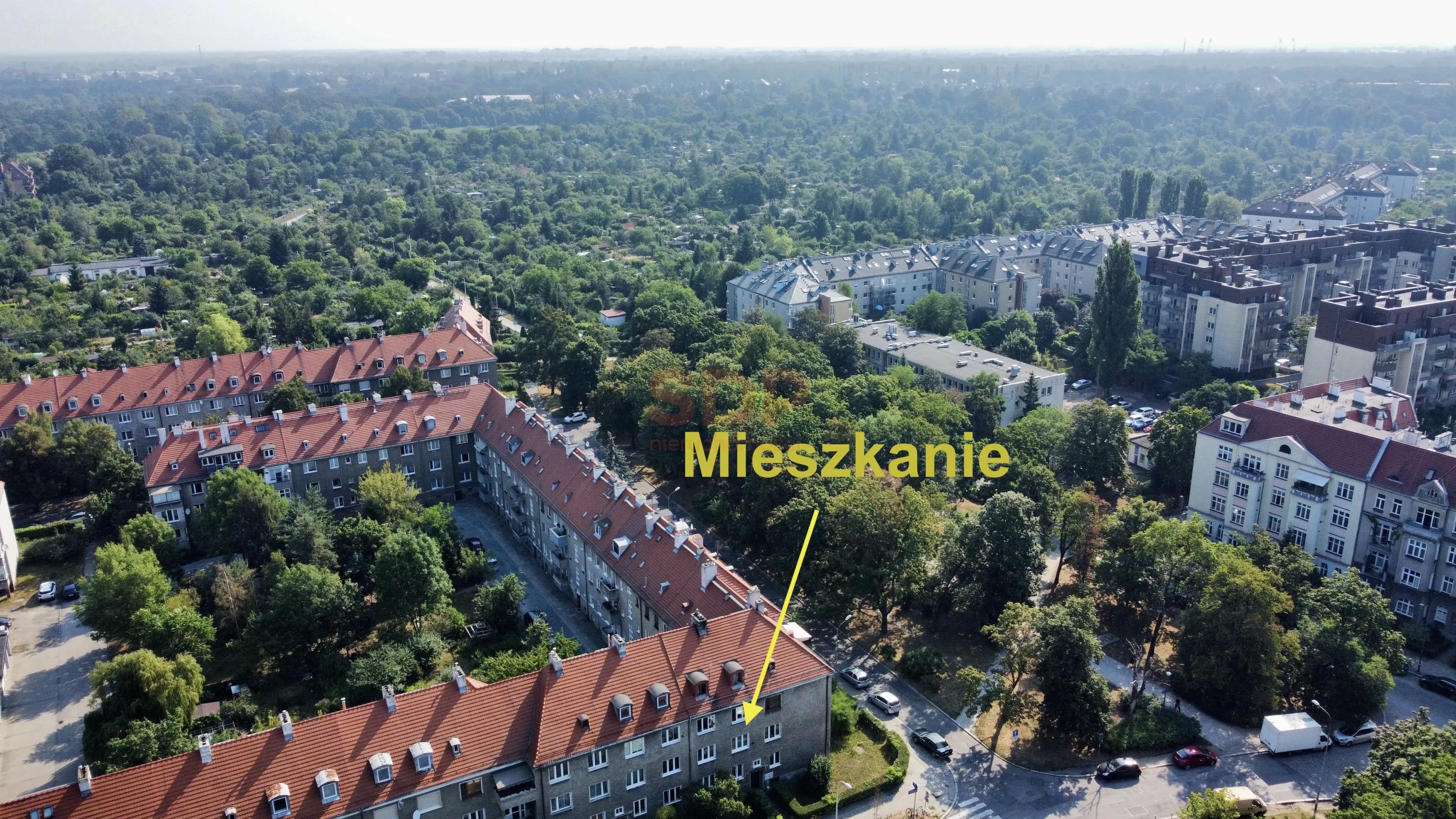 Mieszkanie trzypokojowe 54,00 m², Wrocław, Biskupin-Sępolno-Dąbie-Bartoszowice, Śródmieście, Elizy Orzeszkowej, Sprzedaż