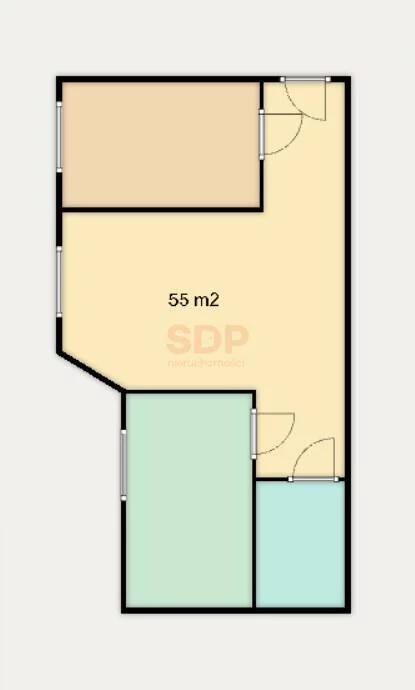 3 pokoje, mieszkanie 55,00 m², piętro 3, oferta nr , 41587, Warszawa, Grochowska