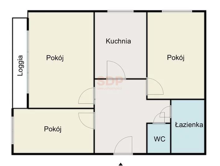 3 pokoje, mieszkanie 60,70 m², piętro 1, oferta nr , 40440, Warszawa, Grzegorza Przemyka