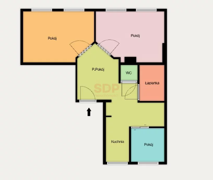 3 pokoje, mieszkanie 97,40 m², piętro 3, oferta nr , 36222, Ząbkowice Śląskie, Henryka Sienkiewicza