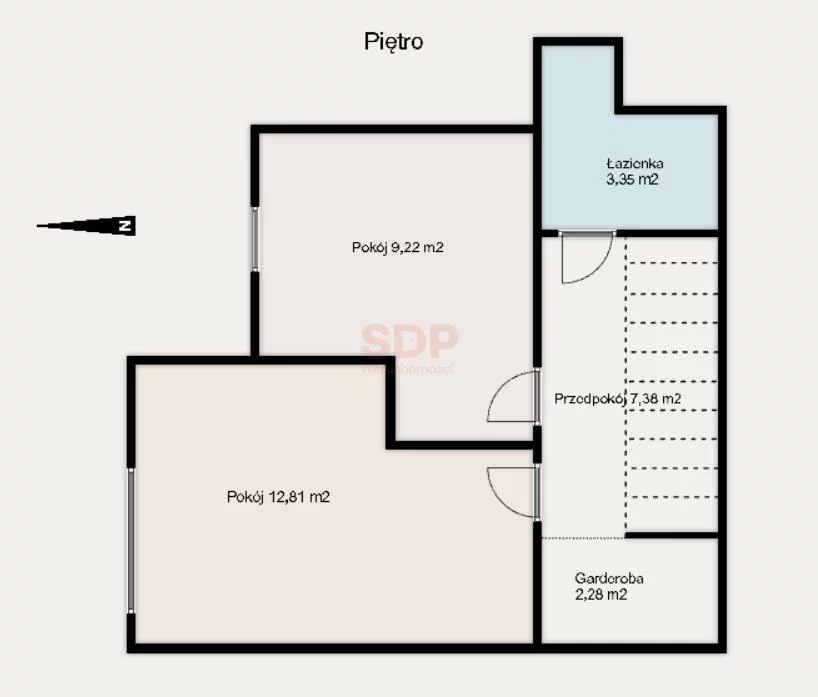 3 pokoje, mieszkanie 67,10 m², piętro 3, oferta nr , 37228, Wrocław, Fabryczna, Hłaski Marka