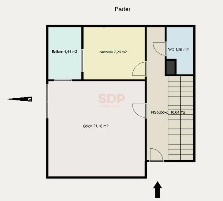 3 pokoje, mieszkanie 67,10 m², piętro 3, oferta nr , 37228, Wrocław, Fabryczna, Hłaski Marka