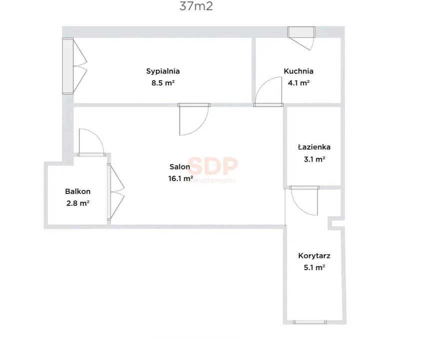 3 pokoje, mieszkanie 37,00 m², piętro 3, oferta nr , 42649, Wrocław, Stare Miasto, Jana Pawła II al.