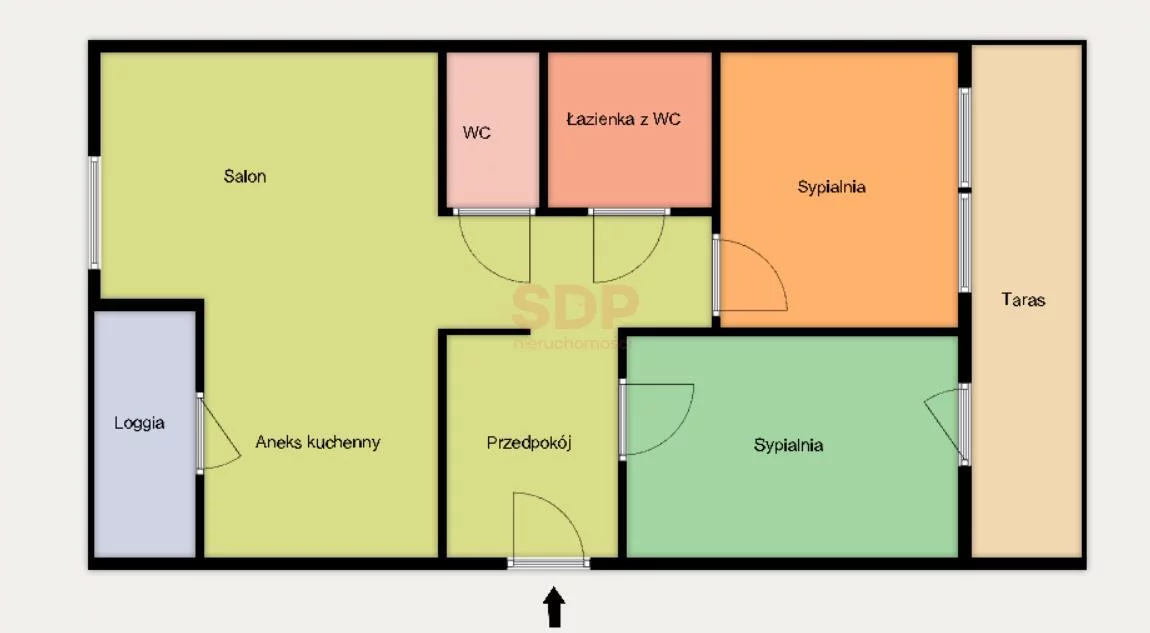 3 pokoje, mieszkanie 75,94 m², parter, oferta nr , 37409, Ząbkowice Śląskie, Jasna