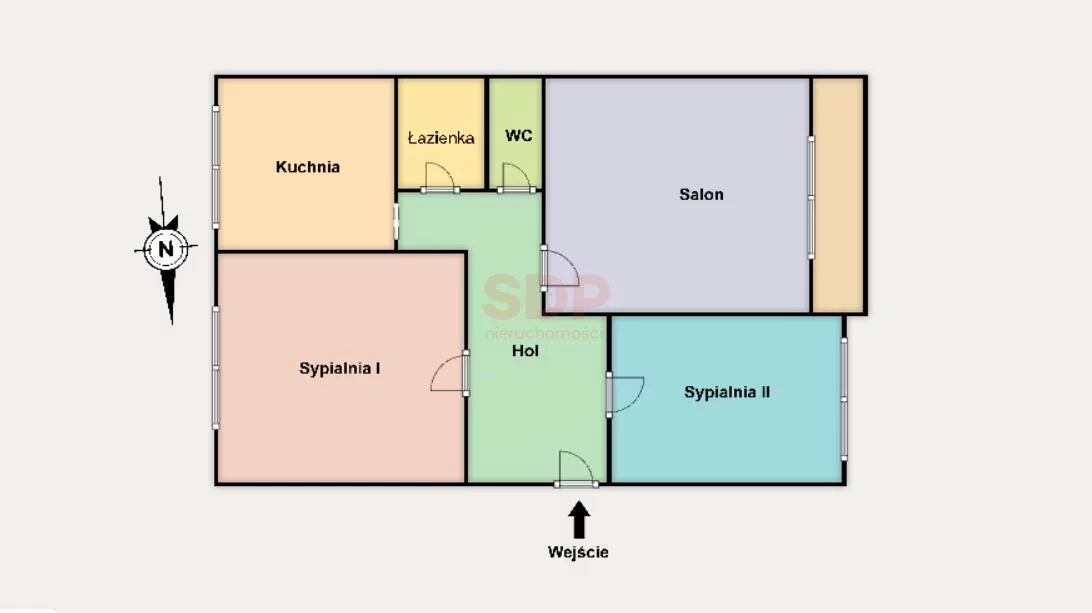 3 pokoje, mieszkanie 61,77 m², piętro 11, oferta nr , 39879, Łódź, Bałuty, Bałuty, Julianowska
