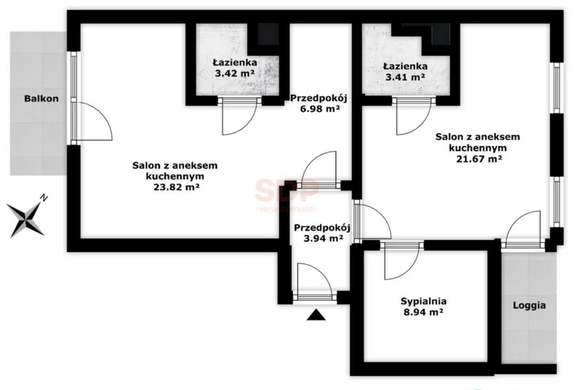 3 pokoje, apartament 72,18 m², piętro 4, oferta nr , 41602, Wrocław, Stare Miasto, Kępa Mieszczańska