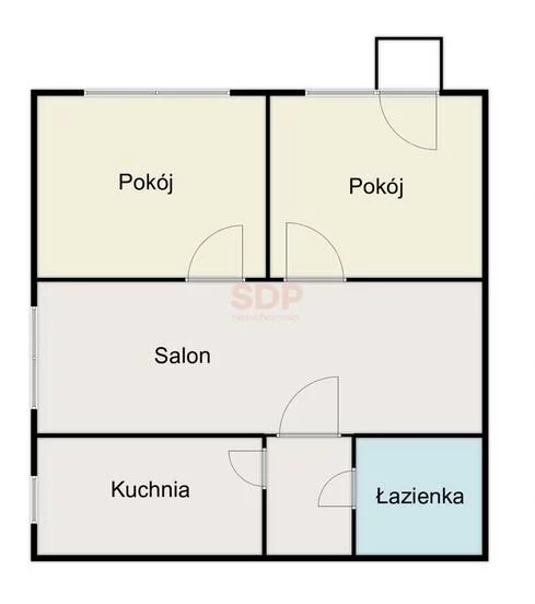 3 pokoje, mieszkanie 42,80 m², piętro 10, oferta nr , 41861, Warszawa, Kinowa