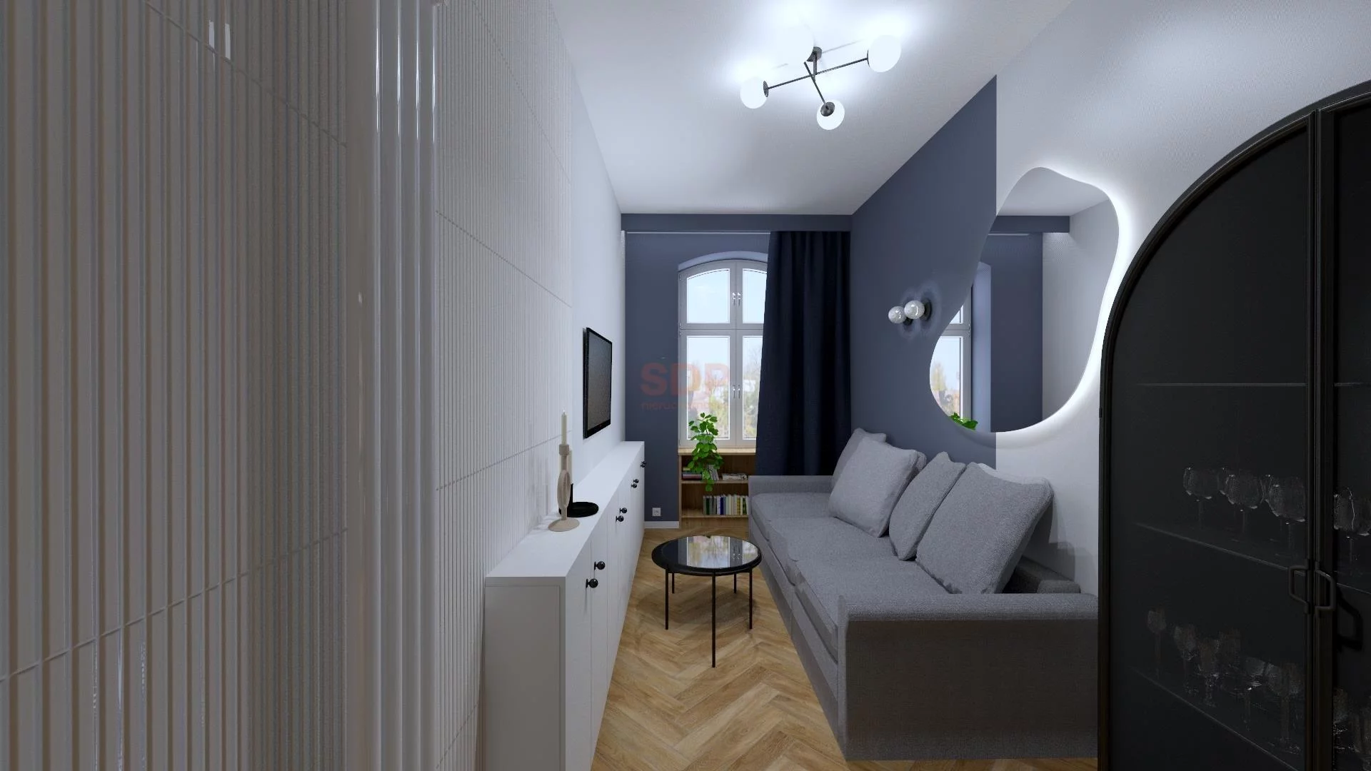 3 pokoje, mieszkanie 53,64 m², piętro 2, oferta nr , 39373, Wrocław, Stare Miasto, Komuny Paryskiej