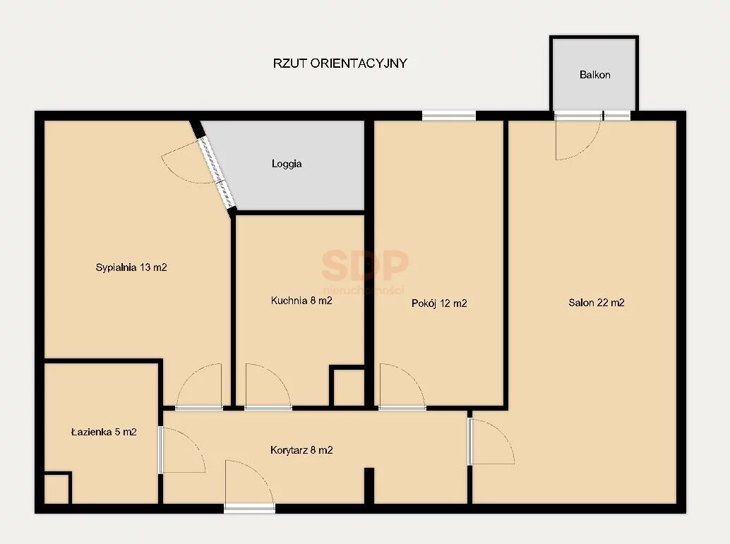 3 pokoje, mieszkanie 68,00 m², piętro 2, oferta nr , 42385, Wrocław, Stare Miasto, Legnicka