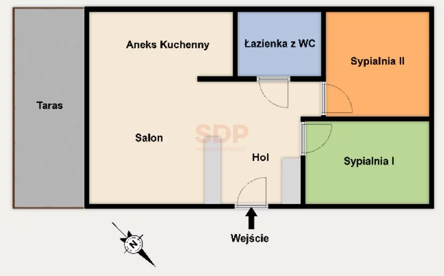 3 pokoje, mieszkanie 65,56 m², piętro 3, oferta nr , 42907, Łódź, Leszczyńska