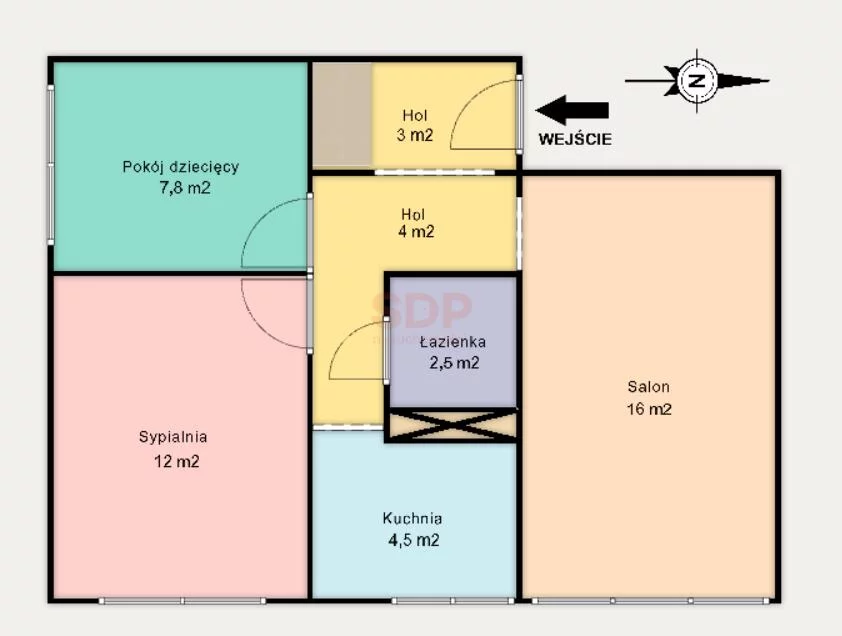 3 pokoje, mieszkanie 49,80 m², parter, oferta nr , 41622, Łódź, Bałuty, Bałuty, Lutomierska
