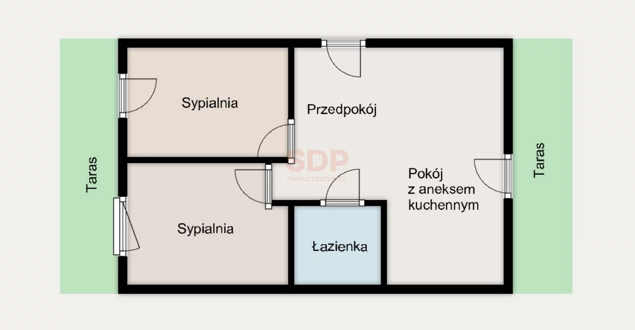 3 pokoje, mieszkanie 46,94 m², piętro 5, oferta nr , 39952, Wrocław, Stare Miasto, Mieszczańska