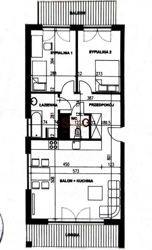 3 pokoje, mieszkanie 66,00 m², piętro 1, oferta nr , 38932, Kiełczów, Modrzewiowa