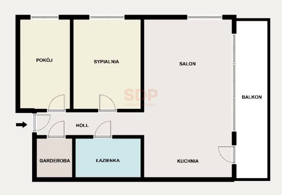 3 pokoje, apartament 66,50 m², piętro 1, oferta nr , 42543, Warszawa, Bemowo, Bemowo, Narwik