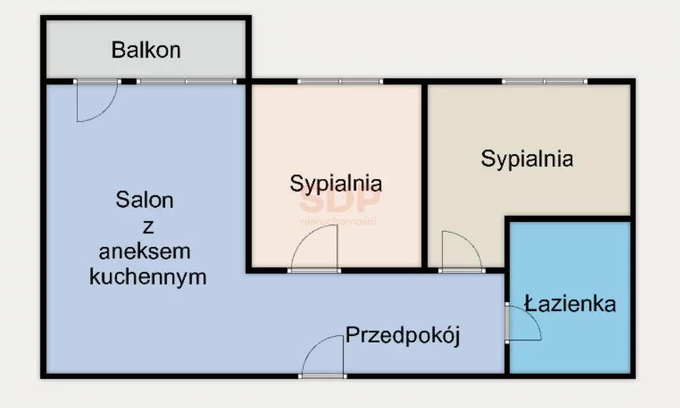 3 pokoje, apartament 52,80 m², piętro 1, oferta nr , 39922, Wrocław, Psie Pole-Zawidawie, Psie Pole, Nowogrodzka