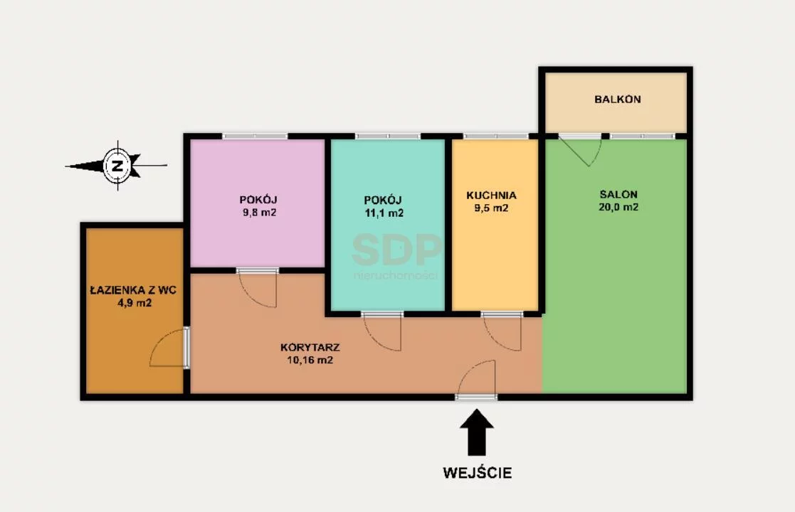 3 pokoje, mieszkanie 65,46 m², piętro 9, oferta nr , 39456, Łódź, Śródmieście, Śródmieście, Piotrkowska
