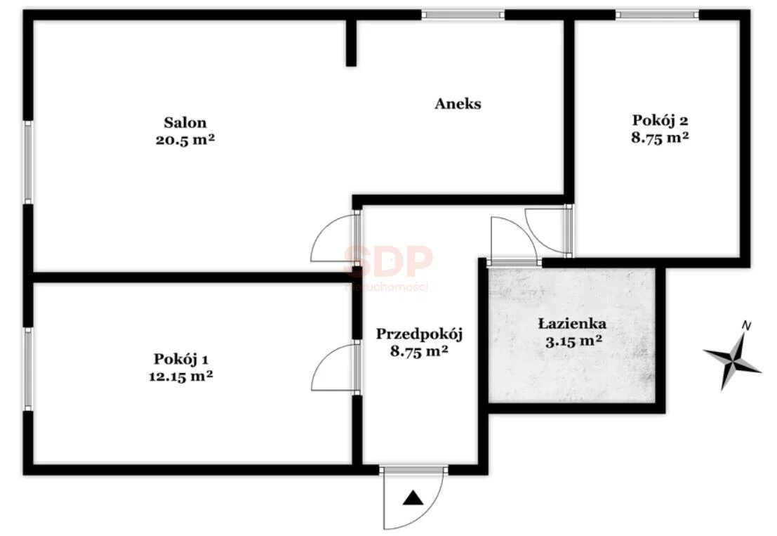 3 pokoje, apartament 52,00 m², parter, oferta nr , 42339, Wrocław, Stare Miasto, Plac Katedralny