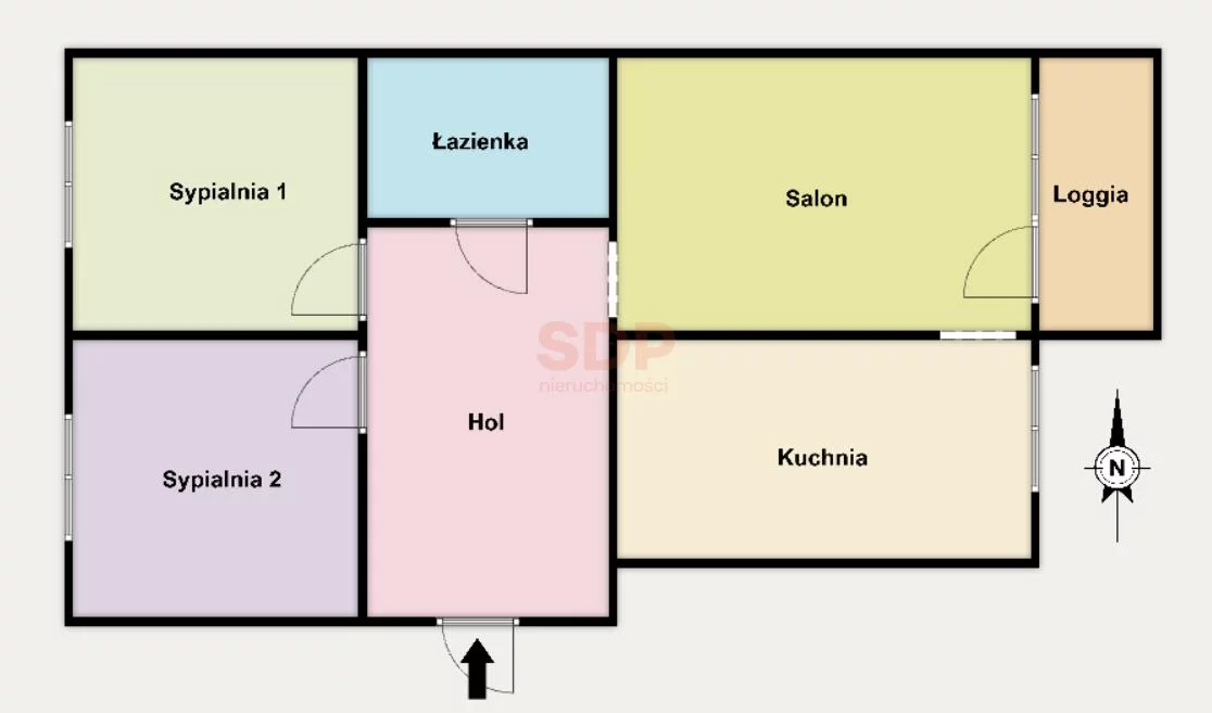 3 pokoje, mieszkanie 43,53 m², piętro 4, oferta nr , 41566, Łódź, Górna, Górna, Przyszkole