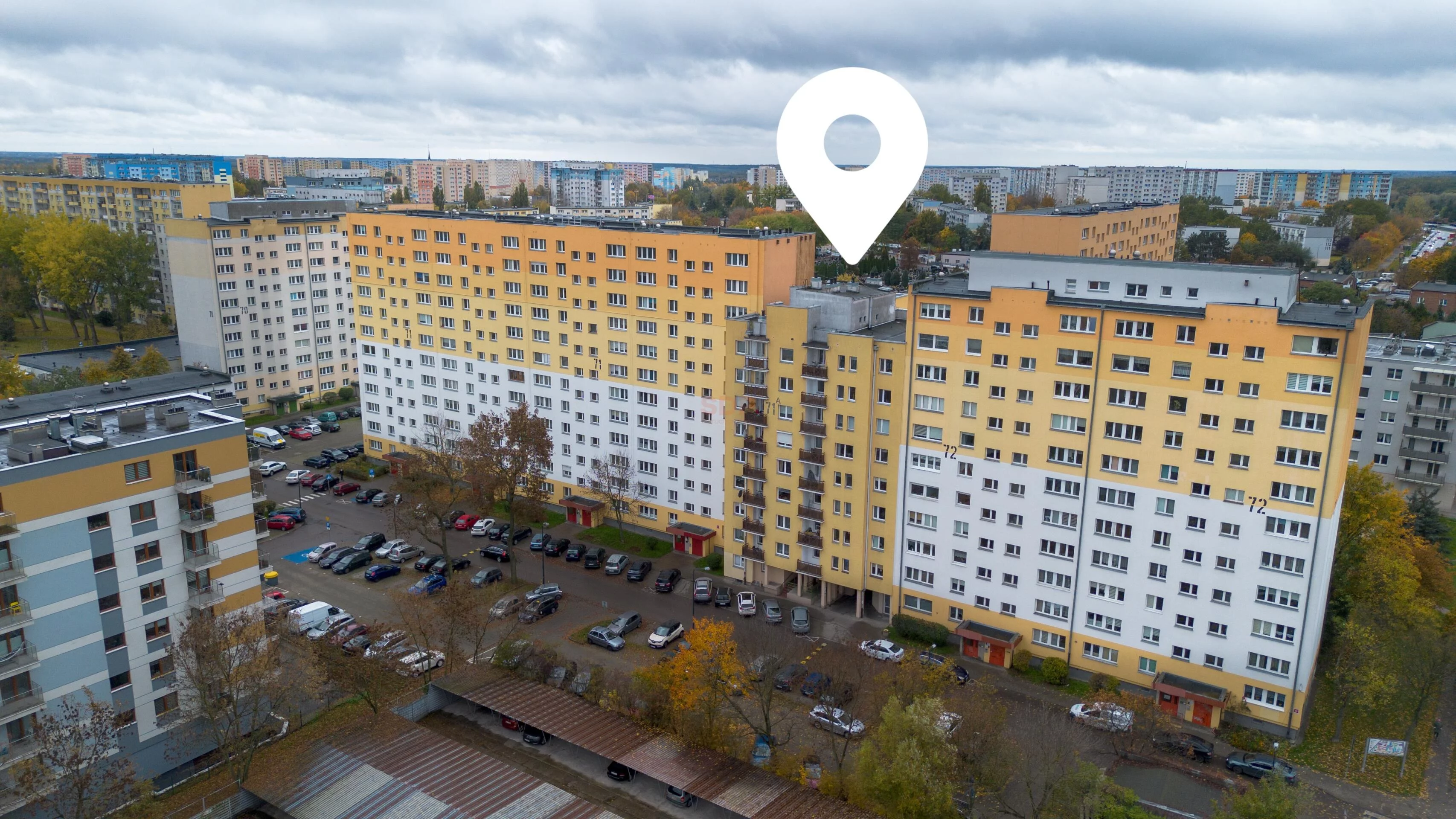 3 pokoje, mieszkanie 71,84 m², piętro 4, oferta nr , 42894, Łódź, Rajdowa