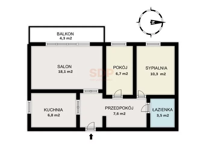 3 pokoje, mieszkanie 53,50 m², piętro 10, oferta nr , 42164, Warszawa, Targówek, Targówek, Rembielińska