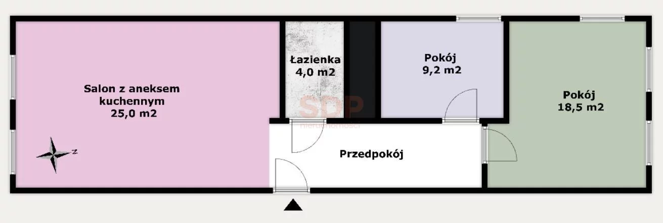 3 pokoje, apartament 70,00 m², piętro 2, oferta nr , 39201, Wrocław, Stare Miasto, Rynek-Ratusz