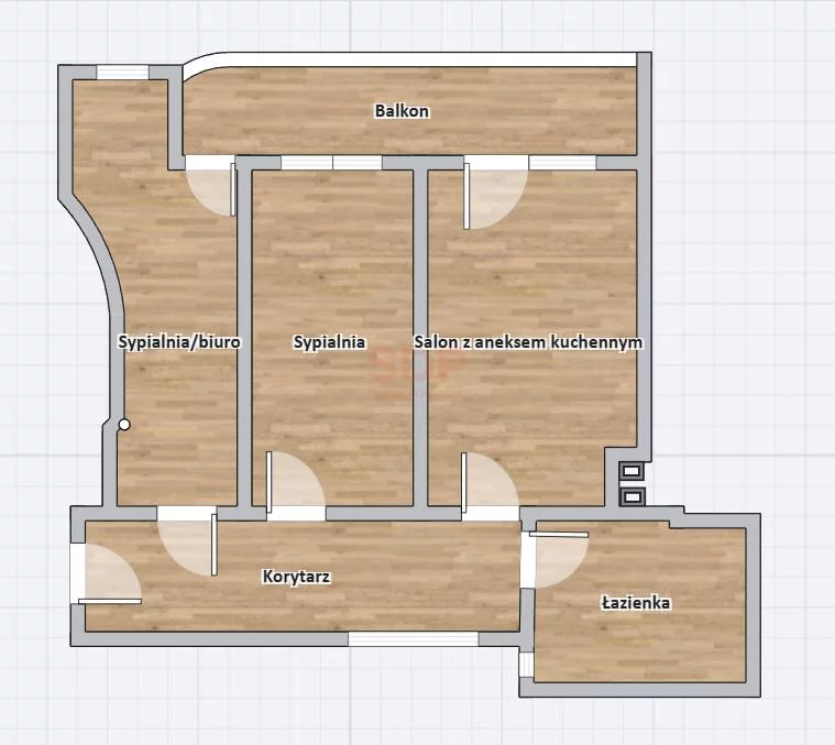 3 pokoje, mieszkanie 75,11 m², piętro 2, oferta nr , 42452, Wrocław, Biskupin-Sępolno-Dąbie-Bartoszowice, Śródmieście, Siemieńskiego Lucjana