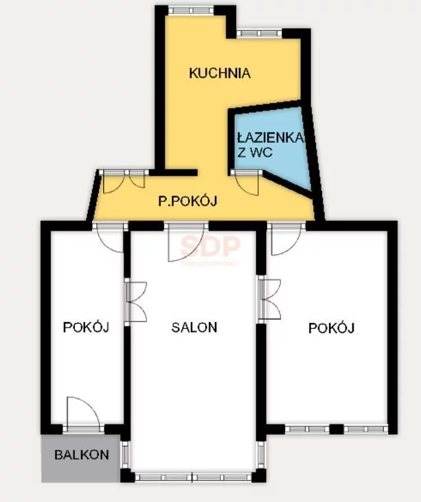 3 pokoje, mieszkanie 98,31 m², piętro 2, oferta nr , 33570, Wrocław, Krzyki-Partynice, Krzyki, Tomaszowska