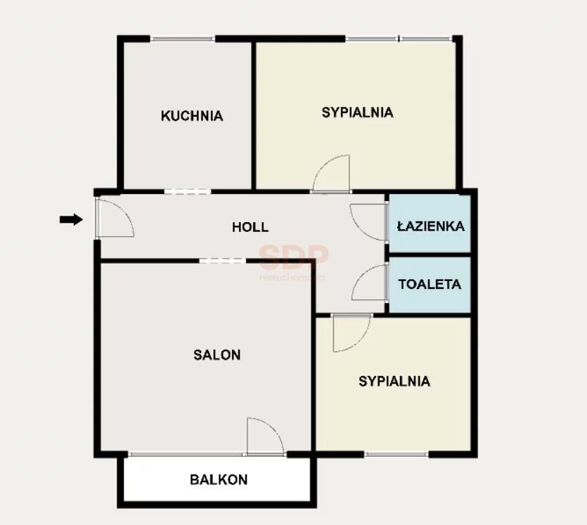 3 pokoje, mieszkanie 65,00 m², piętro 6, oferta nr , 41051, Warszawa, Bielany, Bielany