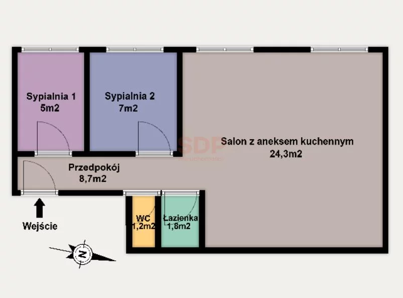 3 pokoje, mieszkanie 47,00 m², parter, oferta nr , 42779, Łódź, Śródmieście, Śródmieście, Wschodnia