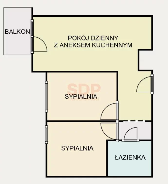 Mieszkanie na sprzedaż, 52,80 m², 3 pokoje, 7 piętro, oferta nr 38266