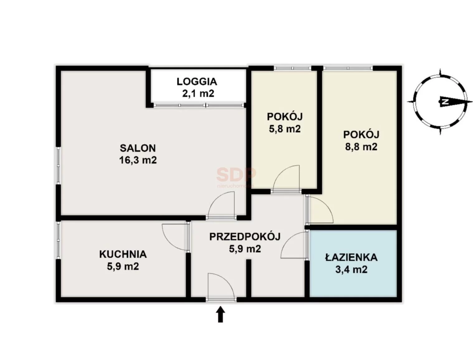 3 pokoje, mieszkanie 46,10 m², piętro 8, oferta nr , 40567, Warszawa, Targówek, Targówek, Wyszogrodzka