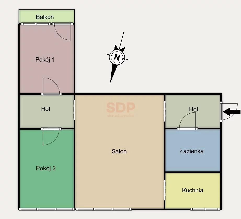 3 pokoje, mieszkanie 47,22 m², piętro 4, oferta nr , 42015, Łódź, Górna, Górna, Zbaraska