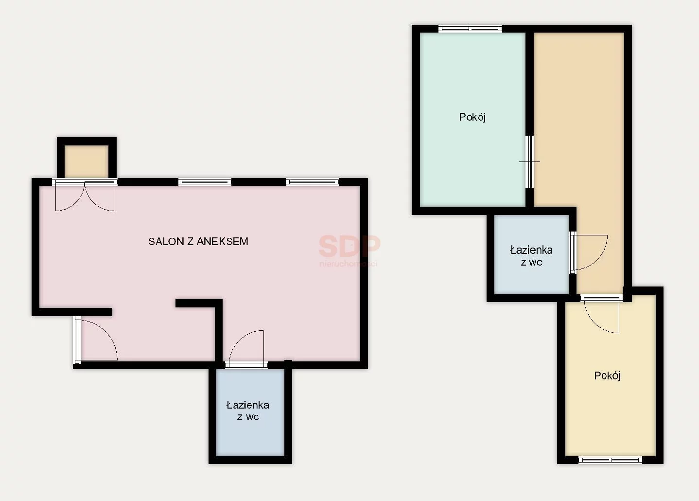 3 pokoje, mieszkanie 85,72 m², piętro 3, oferta nr , 38557, Wrocław, Krzyki-Partynice, Krzyki, Zwycięska
