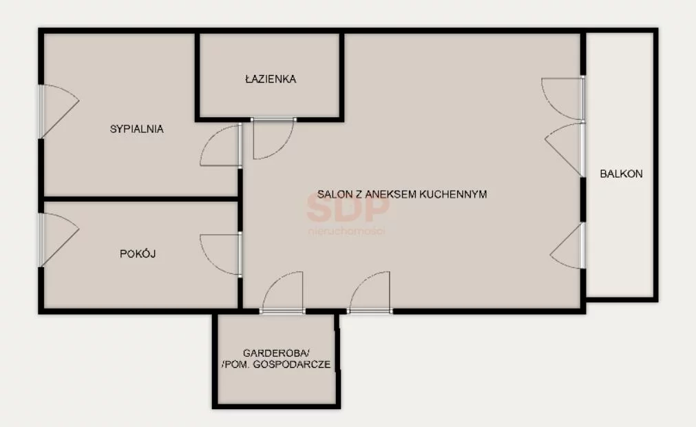 3 pokoje, mieszkanie 66,00 m², piętro 7, oferta nr , 42463, Wrocław, Biskupin-Sępolno-Dąbie-Bartoszowice, Śródmieście, Jedności Narodowej