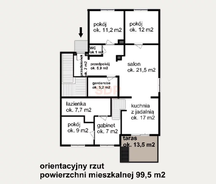 4 pokoje, apartament 137,32 m², parter, oferta nr , 36996, Wrocław, Fabryczna, Al. Piastów