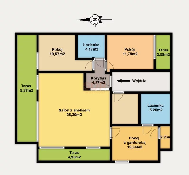 4 pokoje, apartament 85,62 m², piętro 1, oferta nr , 38164, Łódź, Widzew, Widzew, Budy