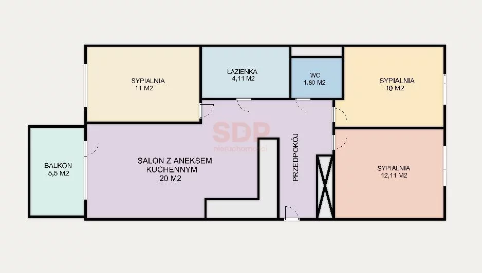 4 pokoje, apartament 70,20 m², piętro 1, oferta nr , 39372, Wrocław, Fabryczna, Graniczna
