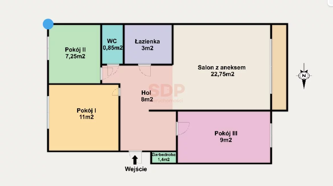 4 pokoje, mieszkanie 62,40 m², piętro 2, oferta nr , 42447, Łódź, Bałuty, Bałuty, Gustawa Herlinga-Grudzińskiego