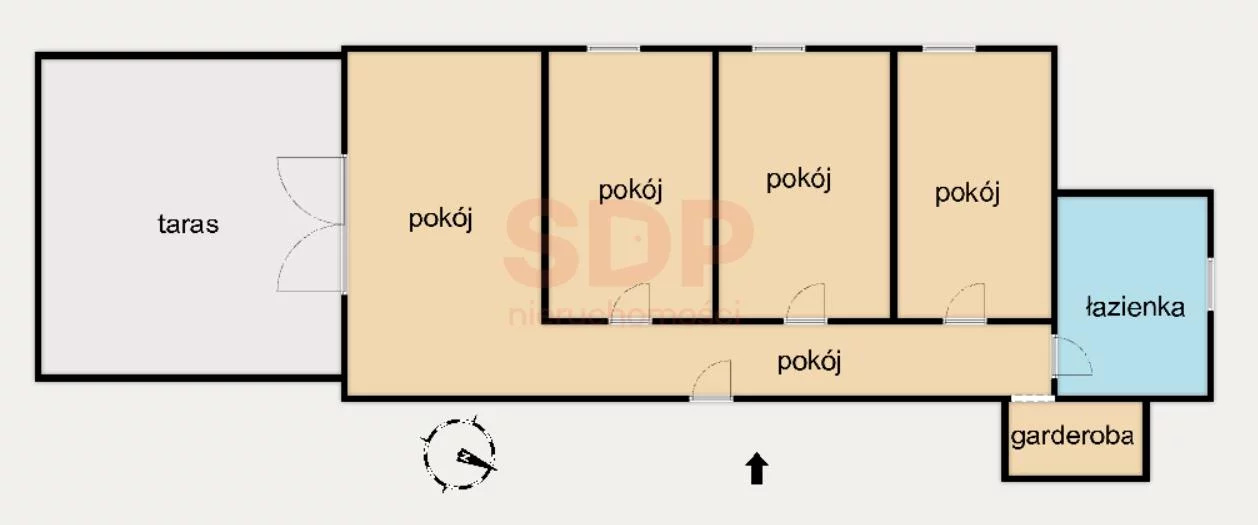 Mieszkanie czteropokojowe 63,53 m², Wrocław, Fabryczna, Heinricha Lauterbacha, Sprzedaż