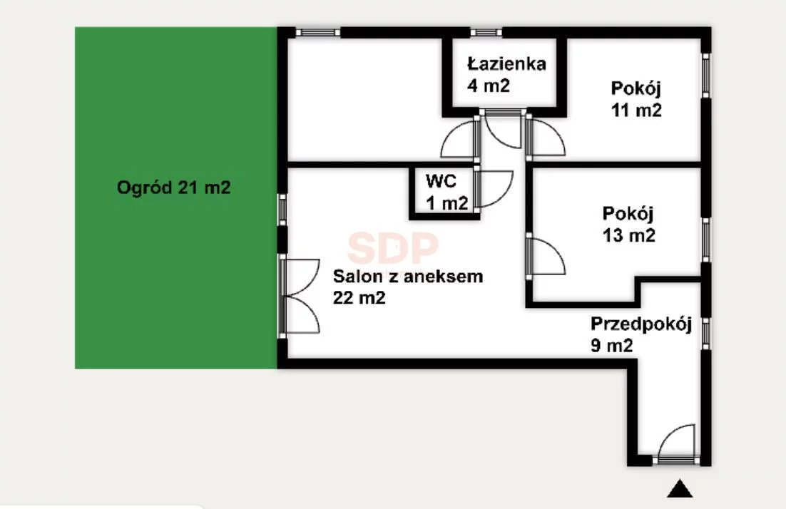4 pokoje, mieszkanie 80,10 m², parter, oferta nr , 34207, Wrocław, Psie Pole-Zawidawie, Psie Pole, Kamieńskiego Henryka Michała