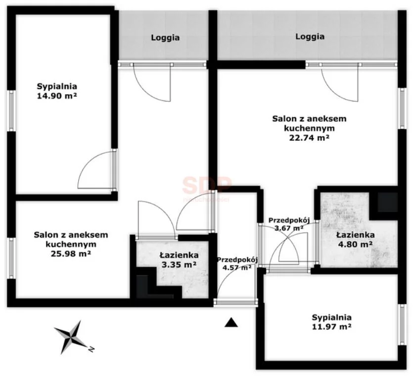 4 pokoje, apartament 91,98 m², piętro 2, oferta nr , 41592, Wrocław, Stare Miasto, Kępa Mieszczańska